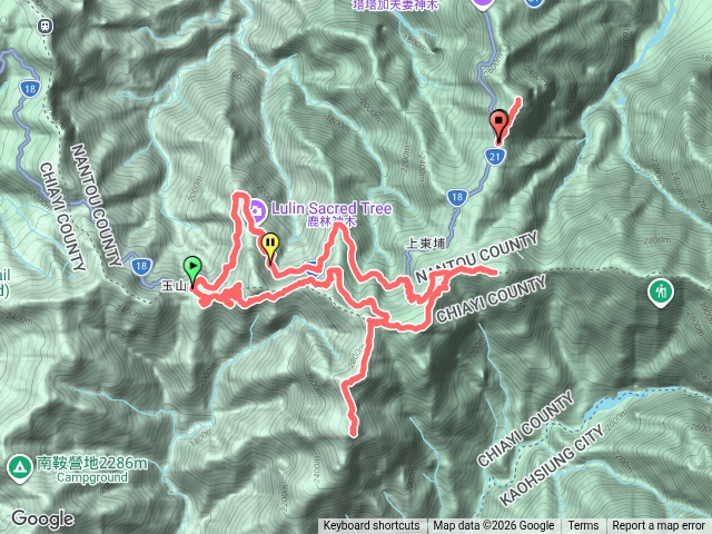 塔塔加6秀（東埔山、鹿林前山、鹿林山、麟趾山、石水山主峰、石水山基點峰）預覽圖