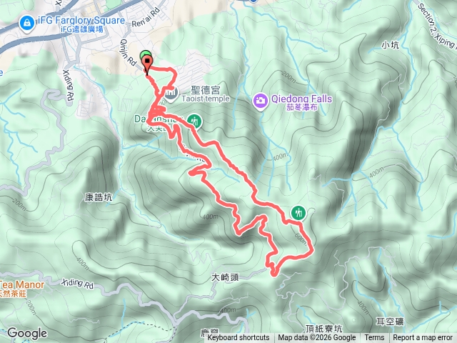 四分尾山大尖山o型