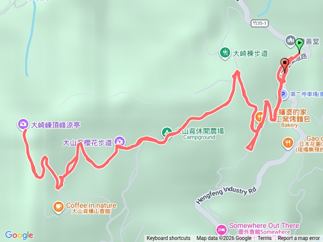 大背山步道