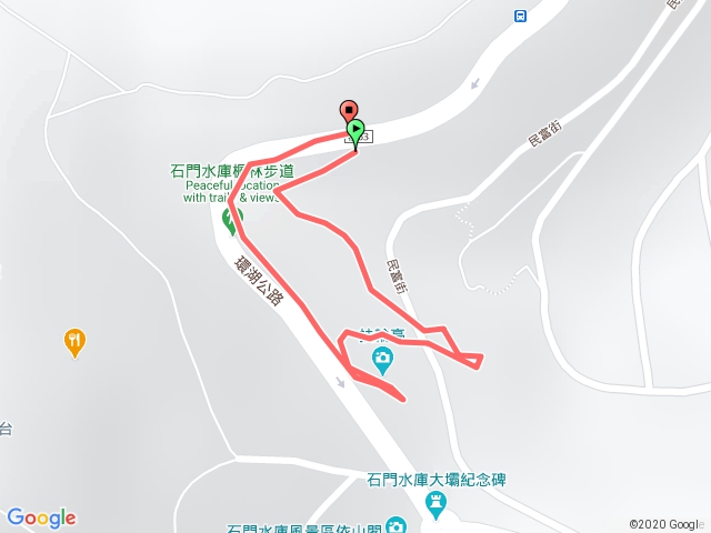 石門水庫楓林步道