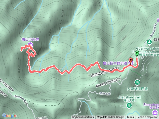 觀霧檜山巨木群步道
