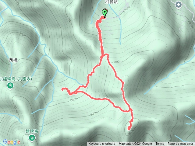 2020-05-03 坪林柑腳坑6號~梳粧樓山~梳粧頂山~胡桶遺址P繞