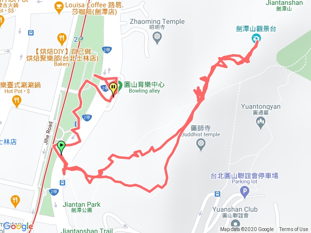 1114 劍潭山步道