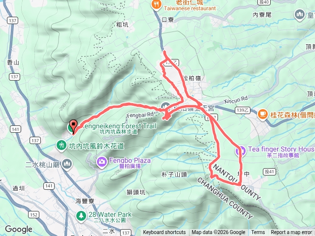 坑內坑走弓鞋國小至松柏坑山預覽圖