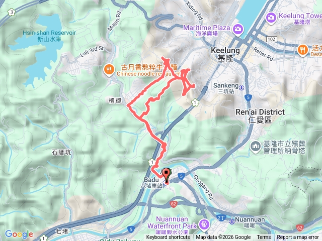 獅球嶺湖-獅球嶺西砲台山-劉銘傳隧道-平安宮-紅龍山預覽圖