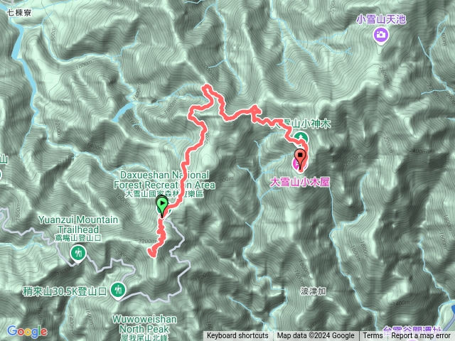 35K-捎來山-210林道-2430峰-40K-43K(2024-12-2)預覽圖