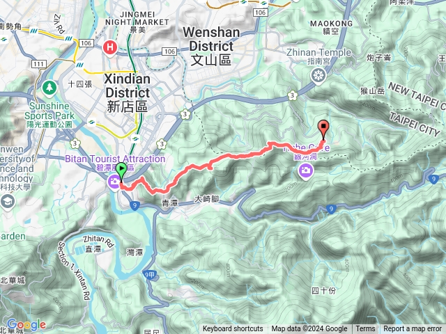 新店小獅山、大香山、待老坑山、樟湖步道、貓空越嶺預覽圖