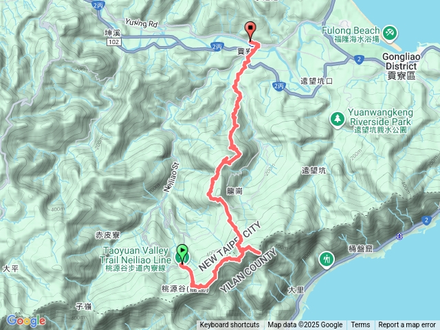 2025-11-15桃源谷內寮線-福德山-人腦聖地-灣坑頭山-大嶺古道-五酒桶山-大石壁坑山-大石壁坑山北峰預覽圖