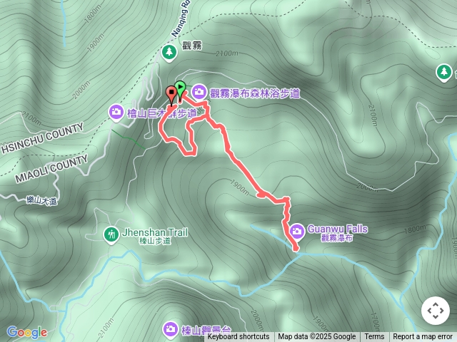 新竹 五峰 觀霧國家森林遊樂區 觀霧瀑布步道+賞鳥步道