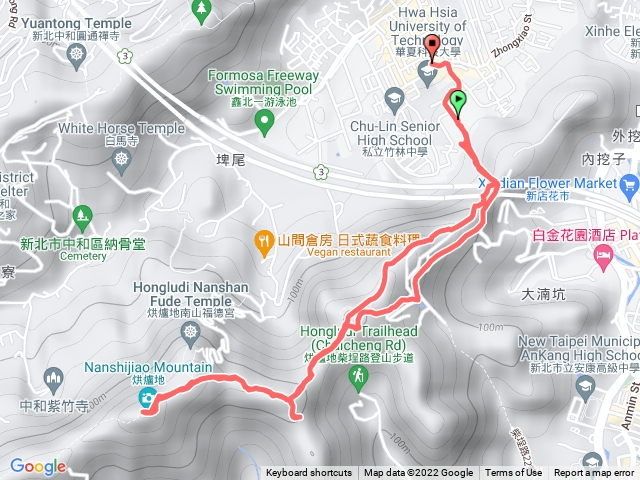 住家一南勢角山來回