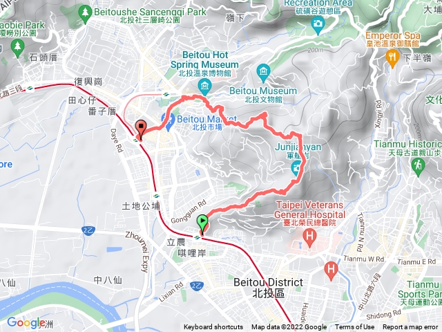 軍艦岩丹鳳山縱走