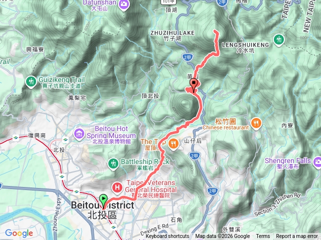 天母古道縱走苗圃上七星山預覽圖