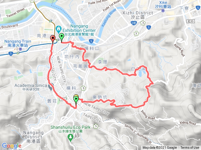 小南港山白袍湖