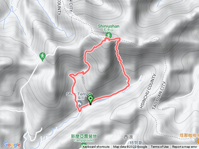 「台灣小百岳」石牛山步道O型