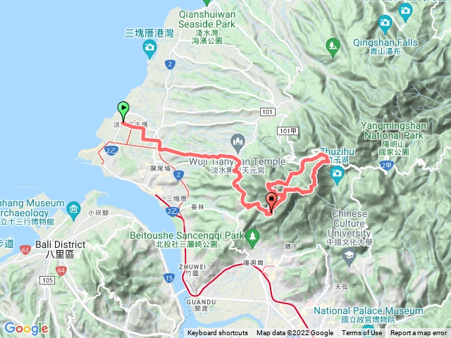 大屯山系五連峰
