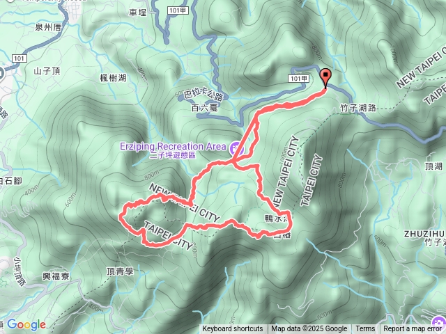 二子坪-面天山-向天山-大屯西南峰