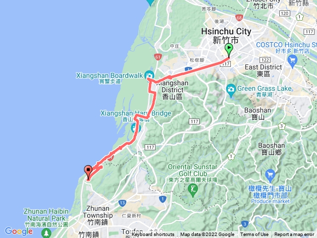 香山濕地崎頂車站