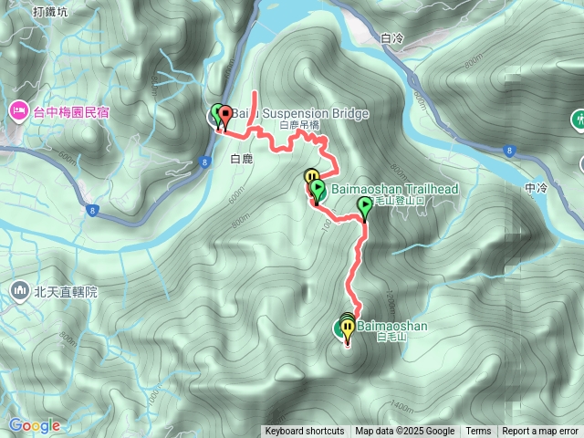 白毛山步道❤️