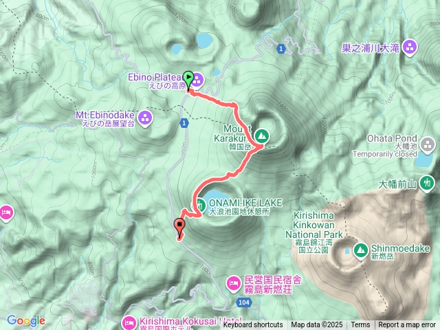 20251118日本九州蝦野高原/韓國岳to大浪池（獨行）