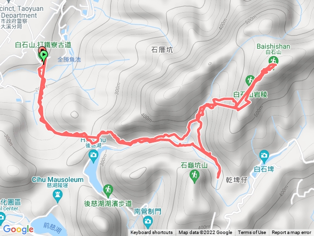 打鐵寮古道白石山O型