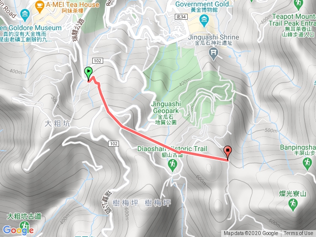 大眾廟到奧底國小