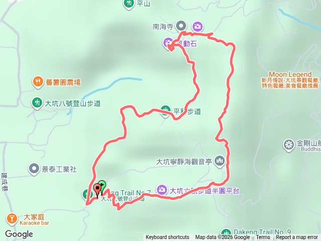大坑6上7下