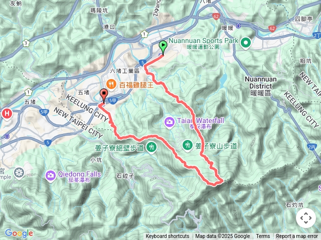 七百縱走-拔西猴山-姜子寮山-石門山