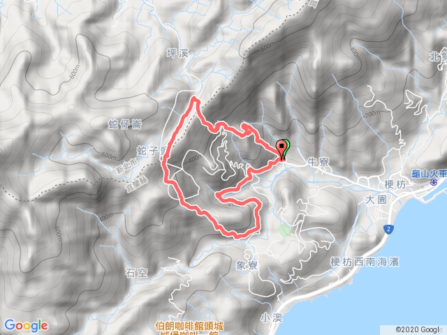 梗坊古道坪溪古道象寮古道O型