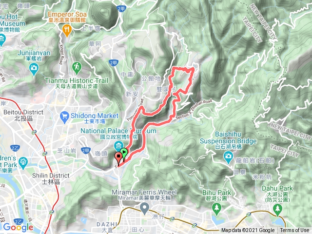 台北狗殷勤古道平菁街賞櫻輕鬆行