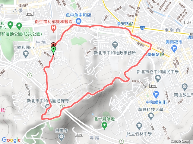 圓通寺 中和四面佛