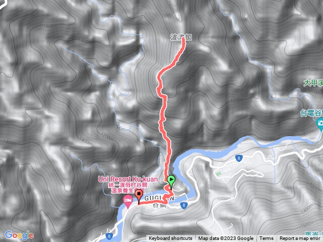 谷關七熊-2波津加山步道20231210