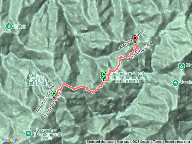 雪山西稜D4奇峻山頭鷹山
