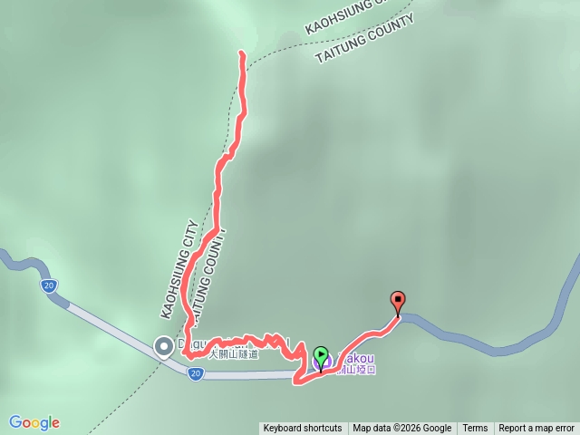 關山嶺山健走預覽圖