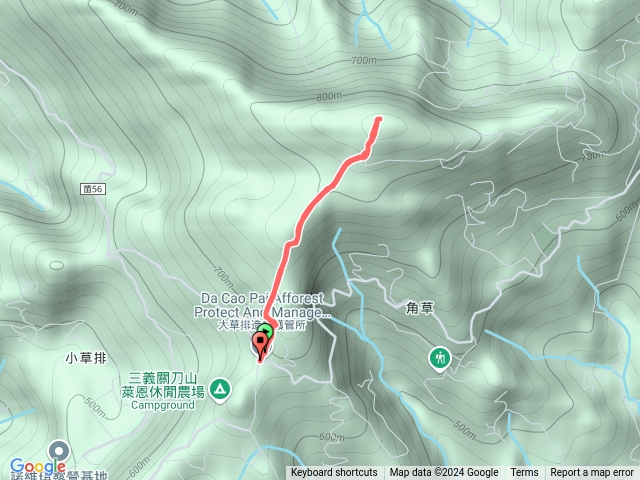 關刀山第一登山口初探預覽圖