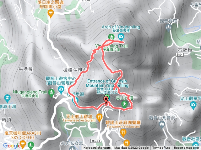 觀音山大岩壁.硬漢嶺