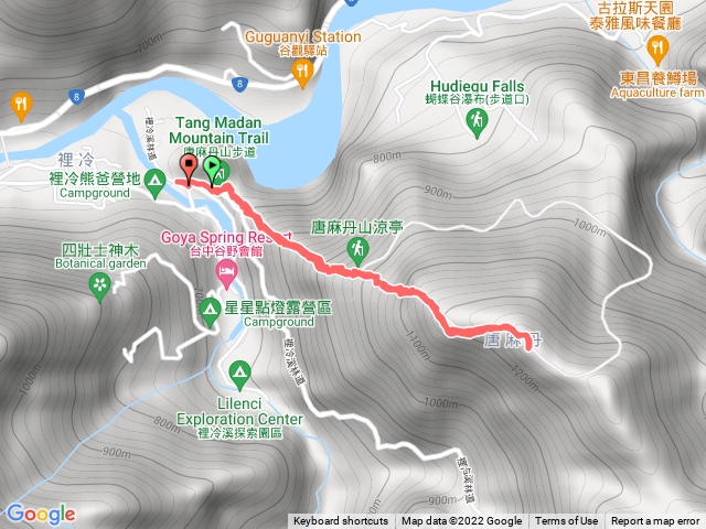 谷關七雄唐麻丹山
