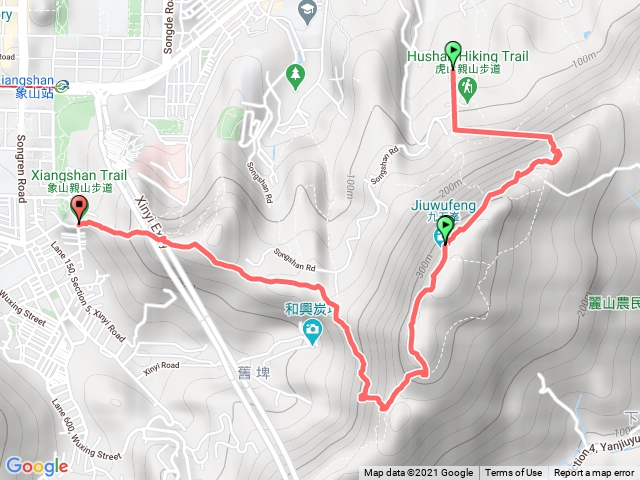 2021.04.05 四獸山縱走