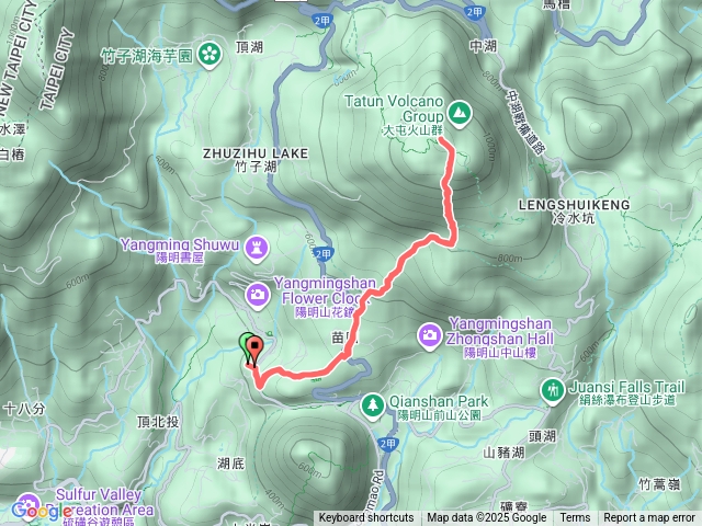 草山行館苗圃七星山