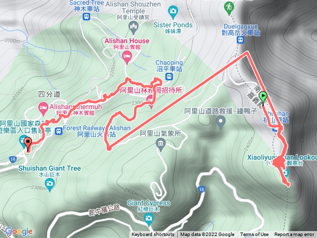 沼平車站走小笠原