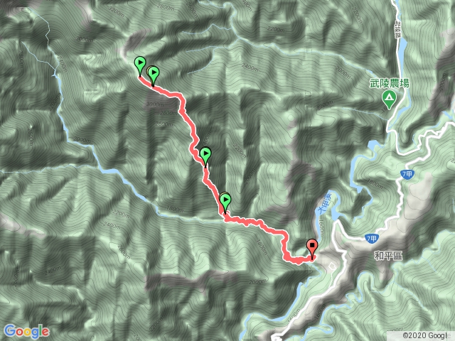 志佳陽大山最高點-流籠頭停車場