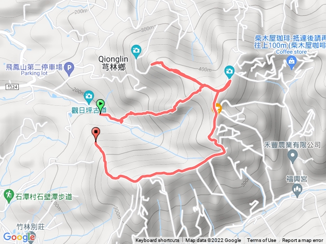 飛鳳山_觀日亭_土路上_石壁潭下