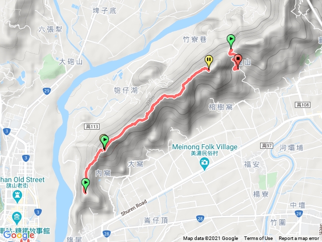 旗靈縱走 走走停停