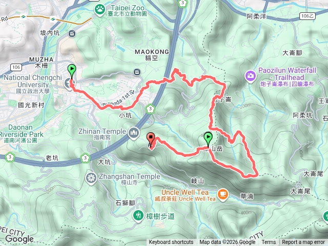 猴山岳腰繞縱走