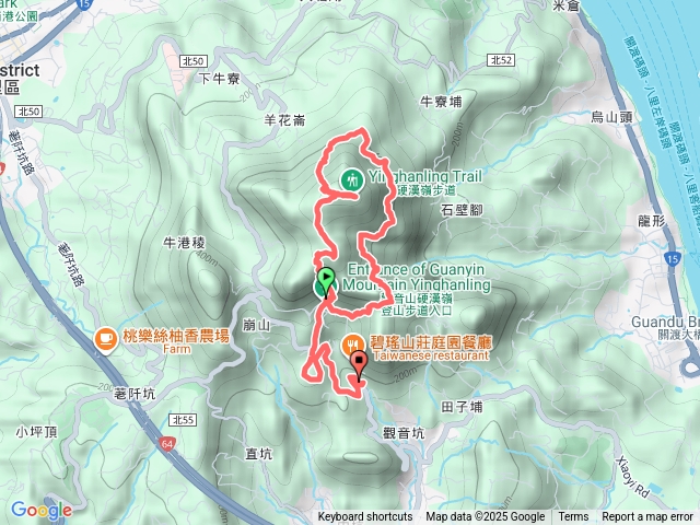 萬里山社觀音山北橫