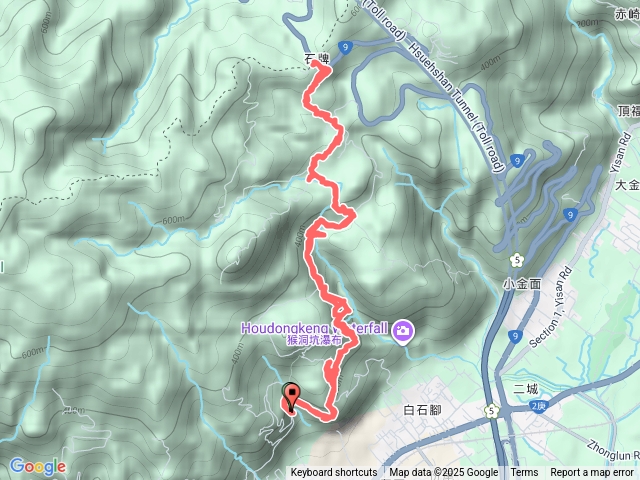 跑馬古道來回（多走猴洞坑溪瀑布）預覽圖