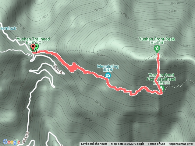 2023/02/25玉山前峰