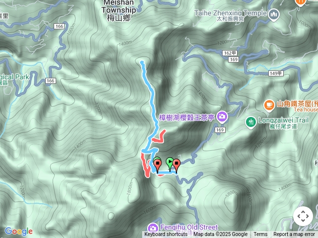 奮瑞古道登雲戴山(20250624南稜已打通到基石)及長山(20250615)