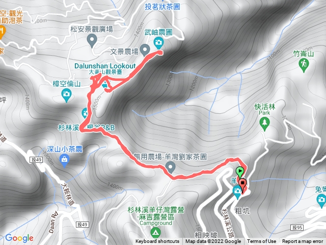 溪頭銀杏森林步道