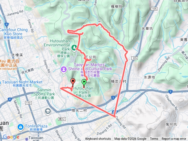 虎頭山-三聖宮出發繞一圈預覽圖