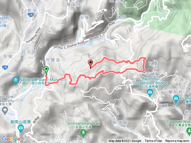 雙溪別墅上大崙尾頭山出翠山步道